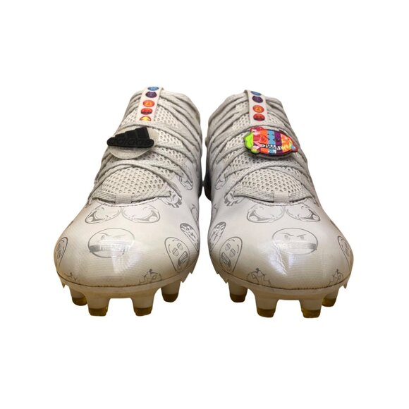 Adidas Men’s White Athletic Freak X Big Mood Football Cleats Size 12 main image 12
